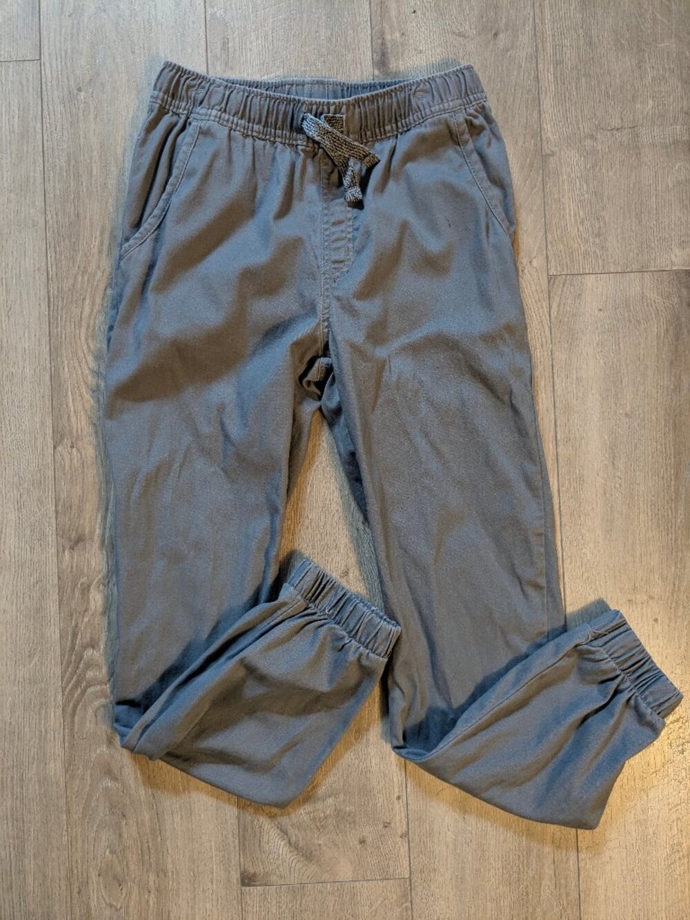 BOYS WONDER NATION JOGGER PANTS  (GREY) SIZE L 10/12
